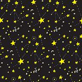 Seamless Constellation Background