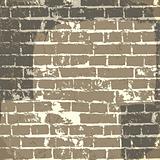 Grunge brick wall background for your message. Vector, EPS10