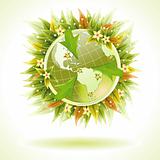 Concept - Environmentally Friendly Planet