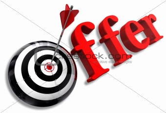 offer red word and conceptual target