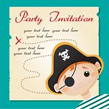 Pirate party invitation