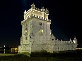 Tower of Belem At Night