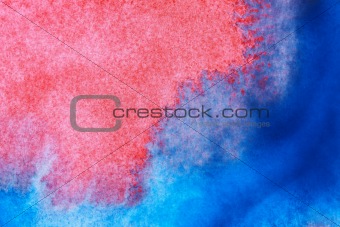 Watercolor abstract hand painted background