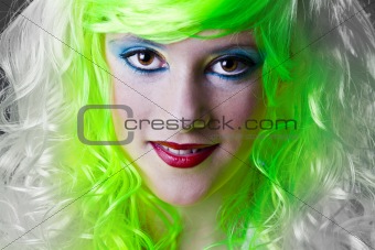 green fairy girl