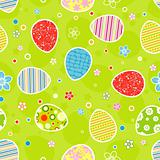 Seamless Easter pattern, vector
