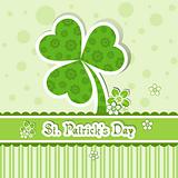 Template St. Patrick's day greeting card, vector