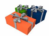colorful presents