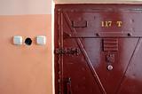 Door of prison cell