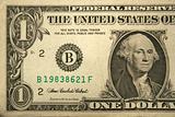 Front Half one dollar bill