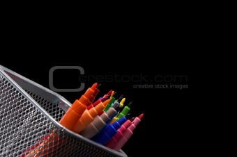 color fibre pens