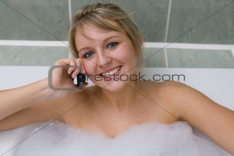 Bathtime Phonecall