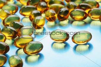 Fish oil pills