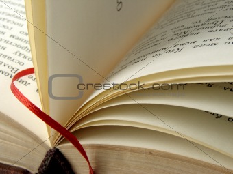 book with bookmark