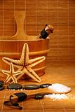 Sauna and spa treatment