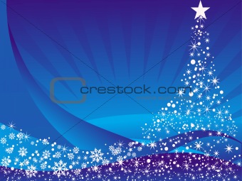 Abstract christmas vector illustration background