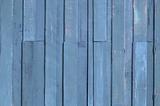 Blue color paint plank wall