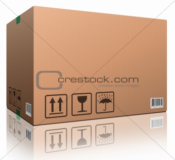 cardboard box blank