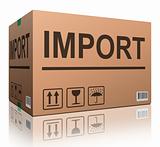 import cardboard box