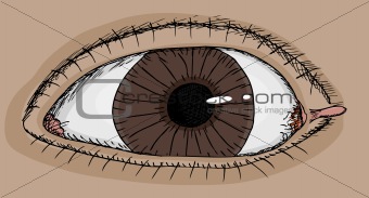 Eye With Tag