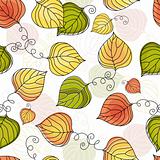 Autumn colorful seamless pattern