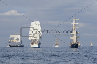 Parade of sail