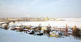 Scenic winter view Nizhny Novgorod Russia