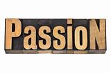 passion in wood type