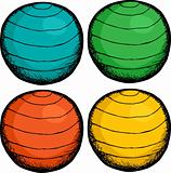 Pilates Ball Colors