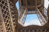 Under the Eiffel tower