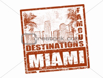 Miami stamp