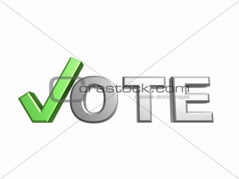 green vote check symbol