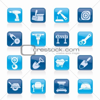 building and construction icons