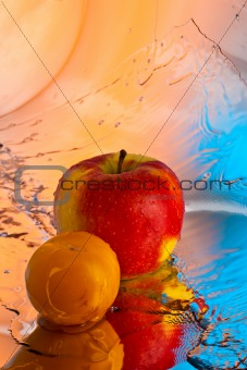 apple and plum