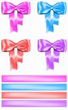 Gift bow and ribbon set