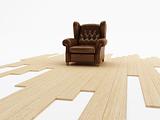 Seat and parquet