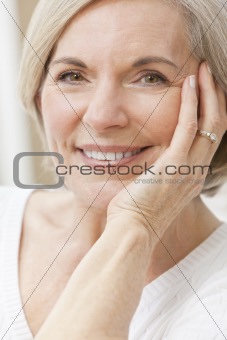 Portrait of Attractive Senior Woman
