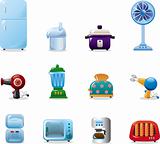 home appliances icons