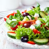 Mediterranean-Style Salad with Feta and Olives