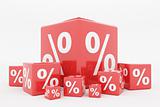 Red cube percentage