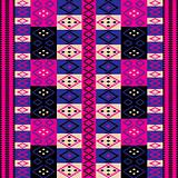 Pink ethnic motifs