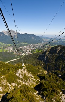 Cable Car in Alps