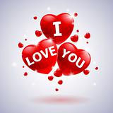 I love you with heart