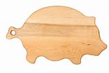 Pigs shape chopping board
