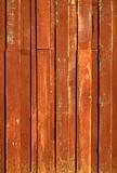 Texture of Orange color paint plank vertical