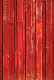 Texture of Red color paint plank vertical