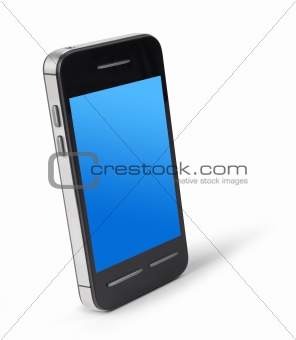 Smartphone isolated