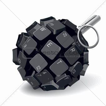 Keyboard grenade