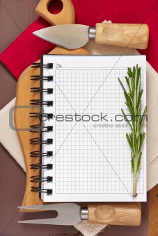 Notebook for recipes.