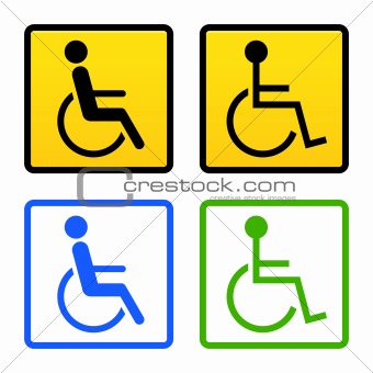 Disabled Wheelchair Sign