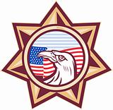 american eagle stars and stripes flag star